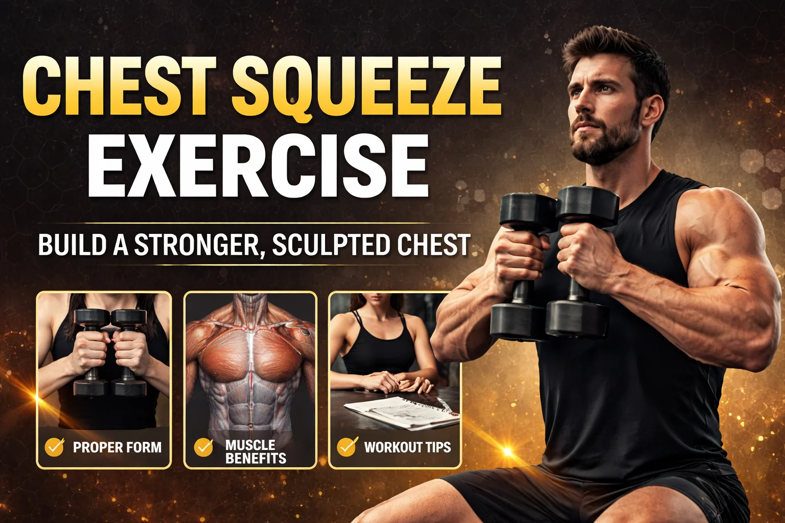 Unlock Strength: Benefits of the Chest Squeeze Exercise