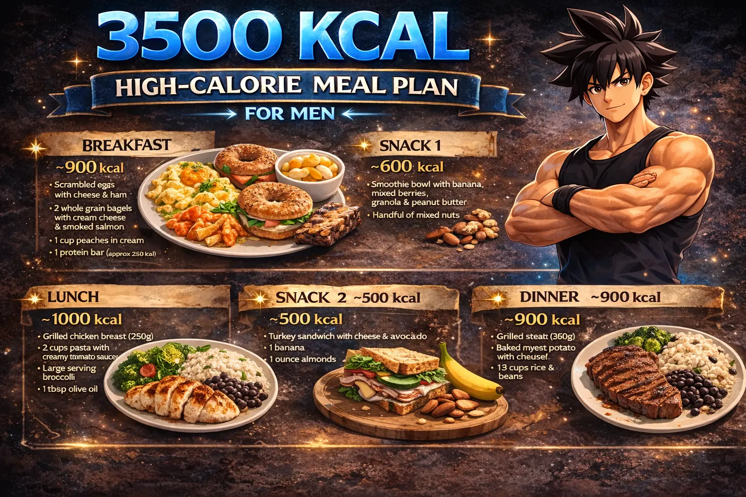 3500 KCAL