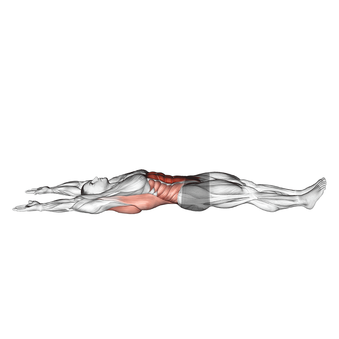 arms overhead full sit-up