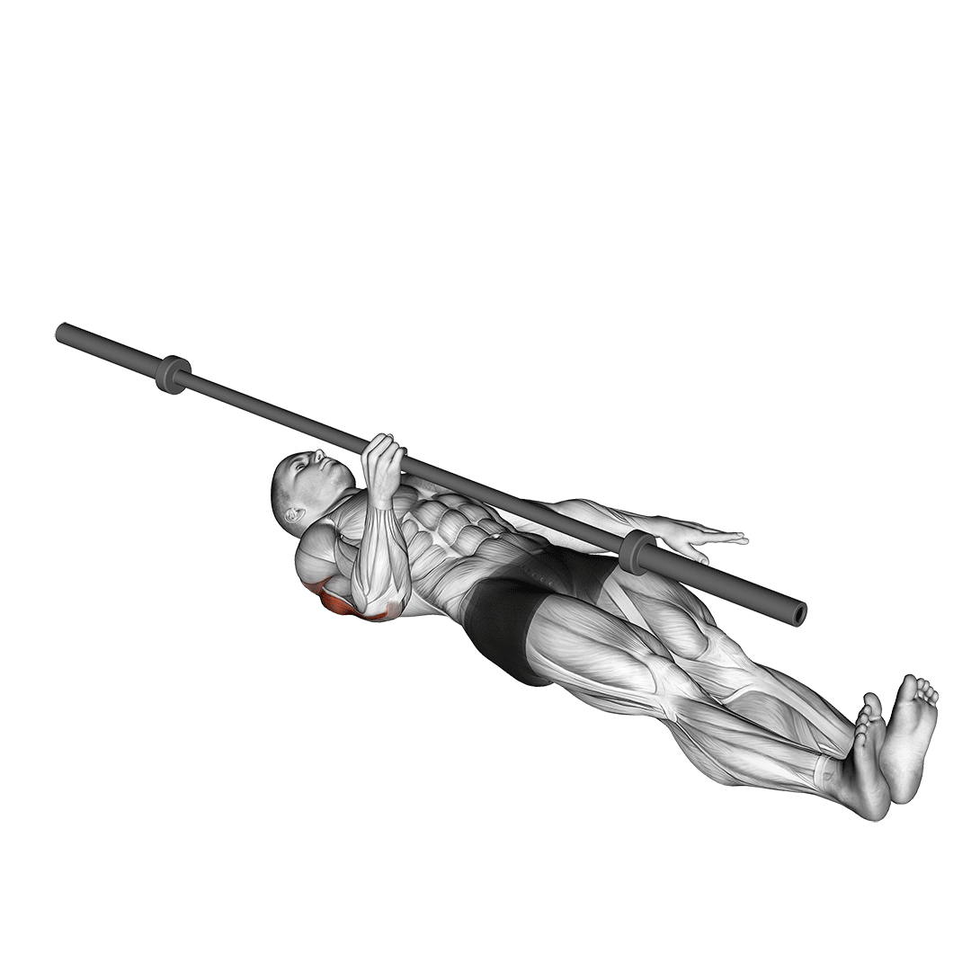barbell one arm floor press