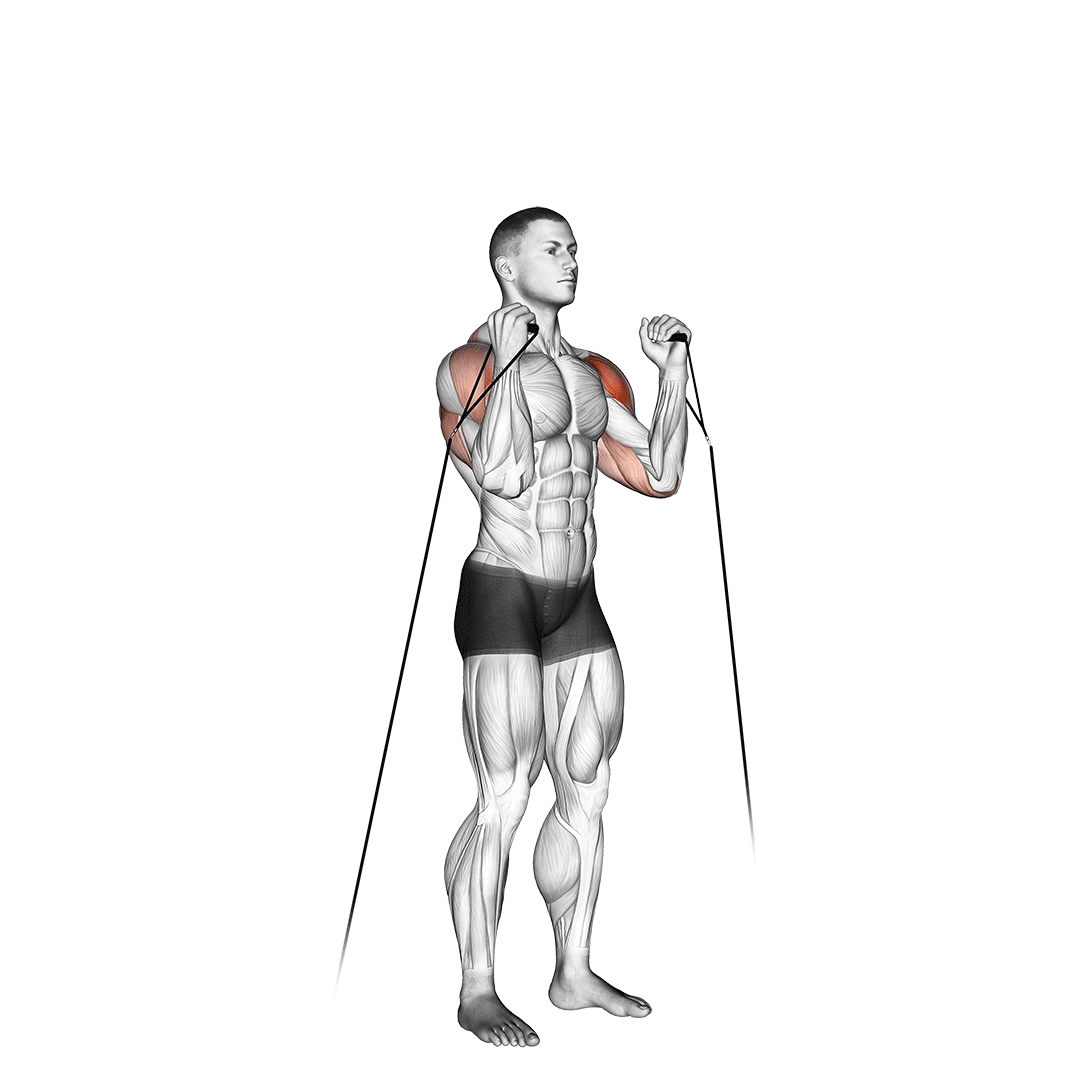 cable alternate shoulder press