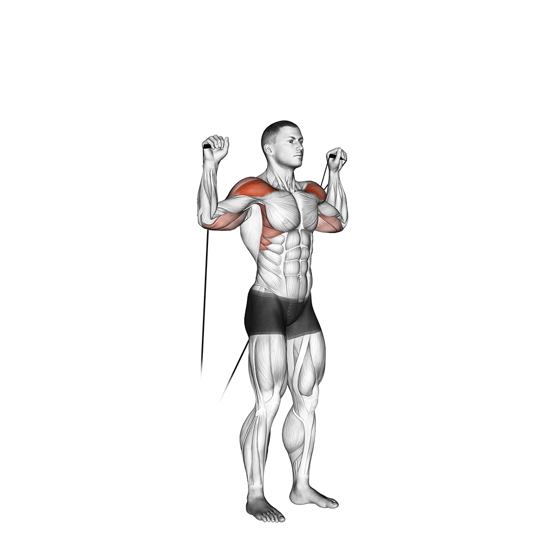 cable shoulder press