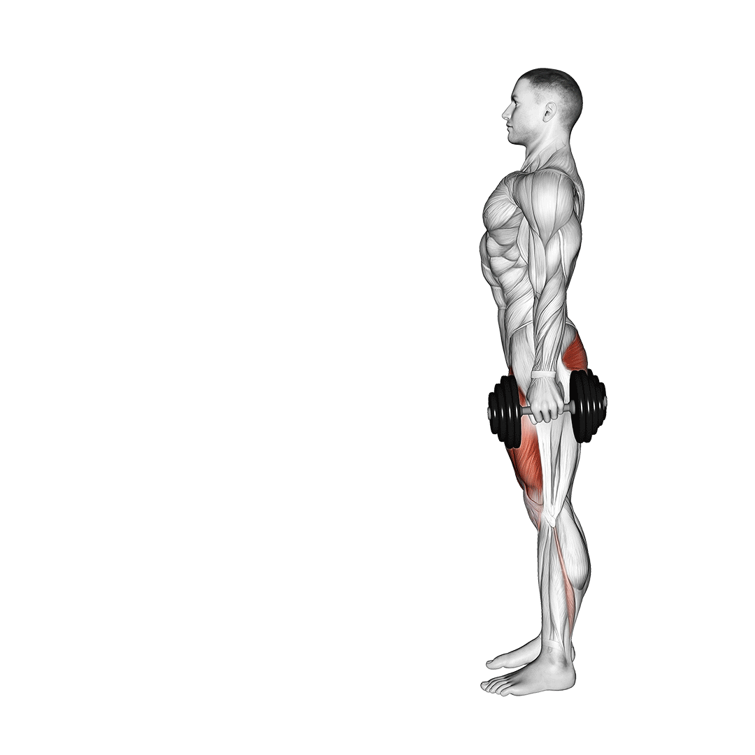 dumbbell lunge