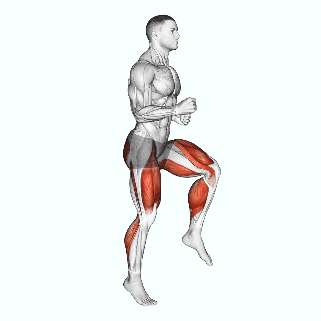 half knee bends