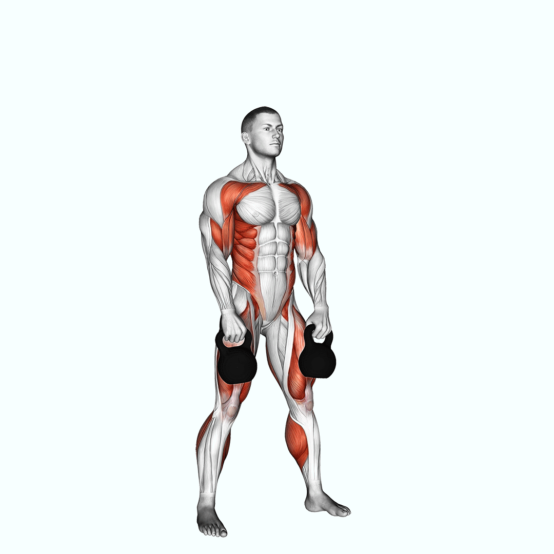 kettlebell double snatch
