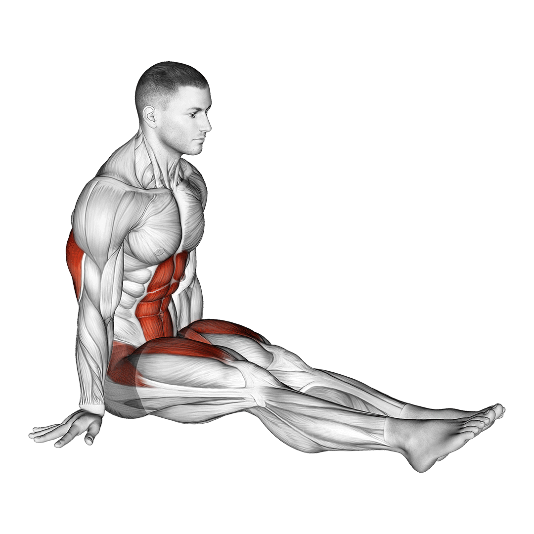 l-sit on floor