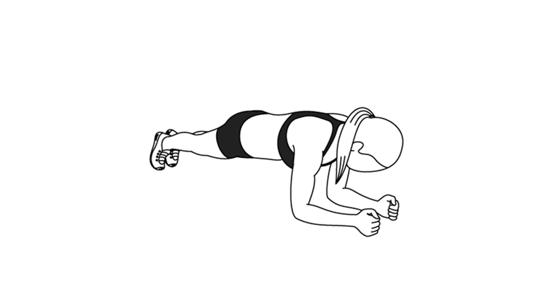 Plank Hip Dips